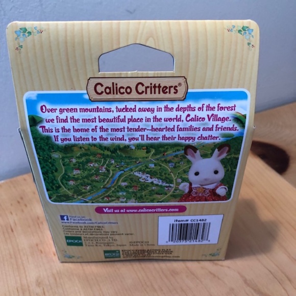 New Retired Calico Critters Baby Friends Kitten Bunny Chipmunk - Picture 4 of 12